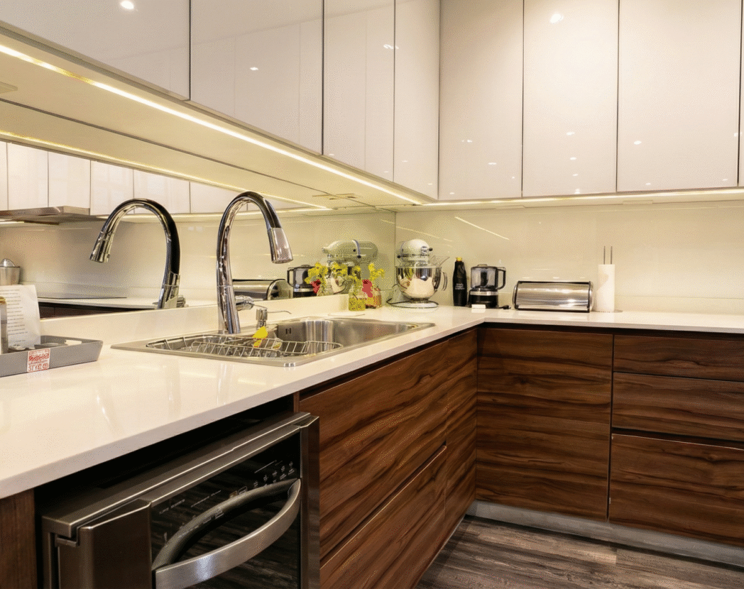 Teka y Laca Brillante Blanca